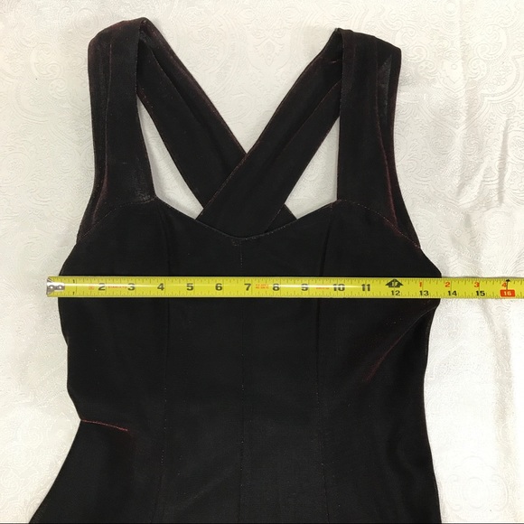 🎃 Red and black formal sparkling dress size 3/4🕷 - Picture 5 of 8